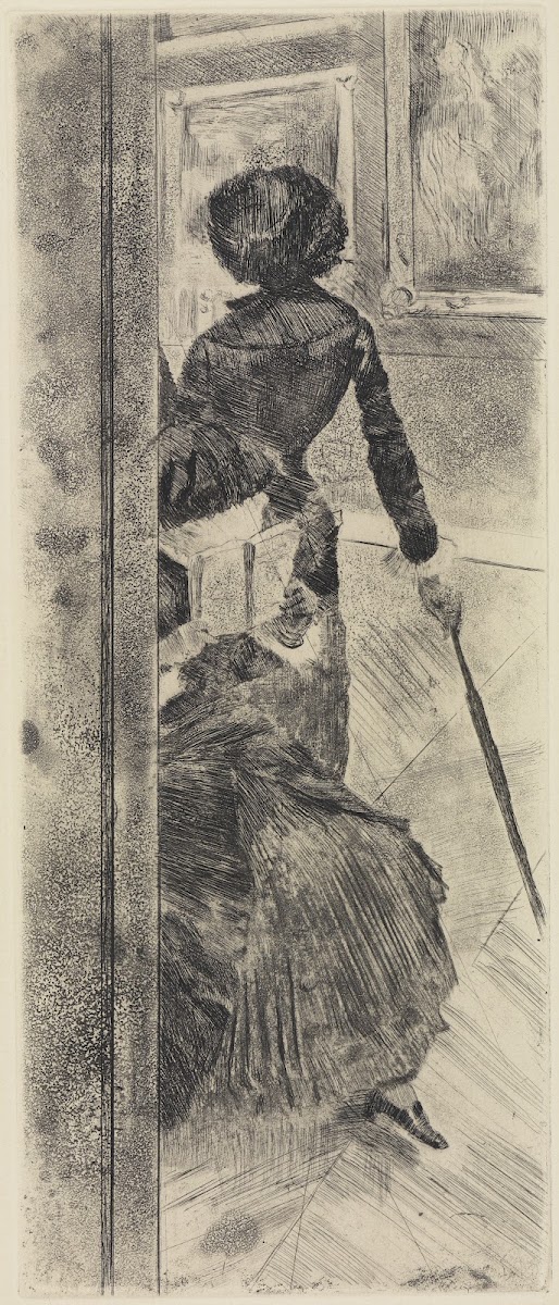 In der Gemäldegalerie des Louvre