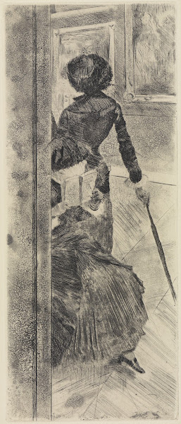 In der Gemäldegalerie des Louvre