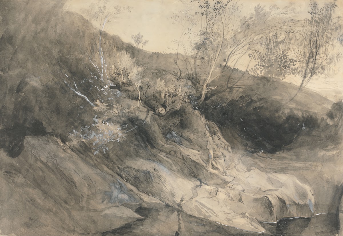 The Rocky Bank of a River ca 1853