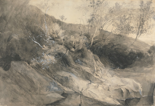 The Rocky Bank of a River ca 1853
