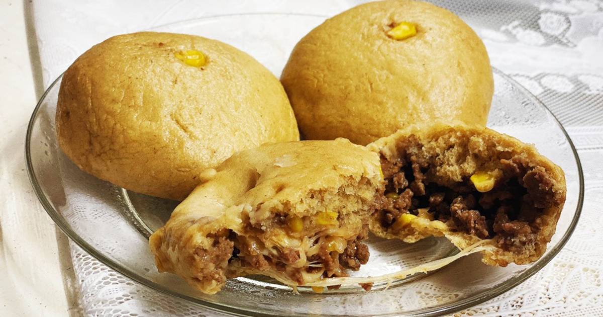 Bánh bao nguyên cám bò ngô cheese