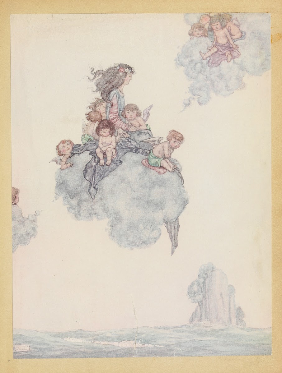 With the rest of the children of air soared high above the rosy cloud 1913