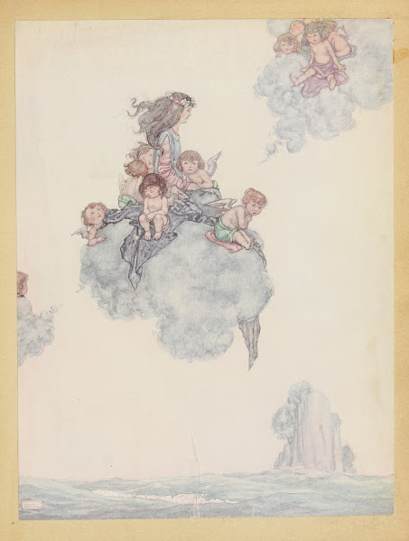 With the rest of the children of air soared high above the rosy cloud 1913