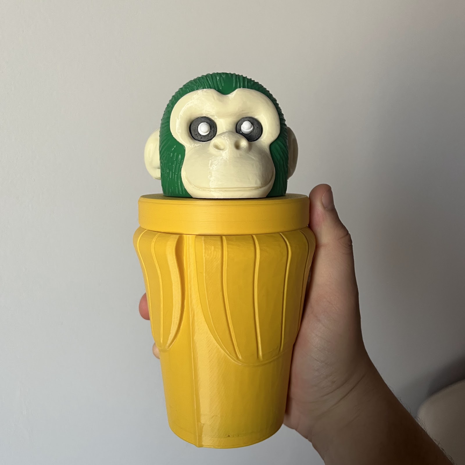 Vaso milkshake de Chimpanzini
