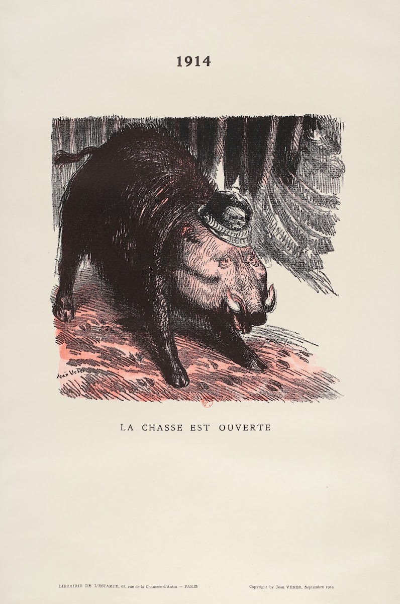 La Chasse est ouverte 1914