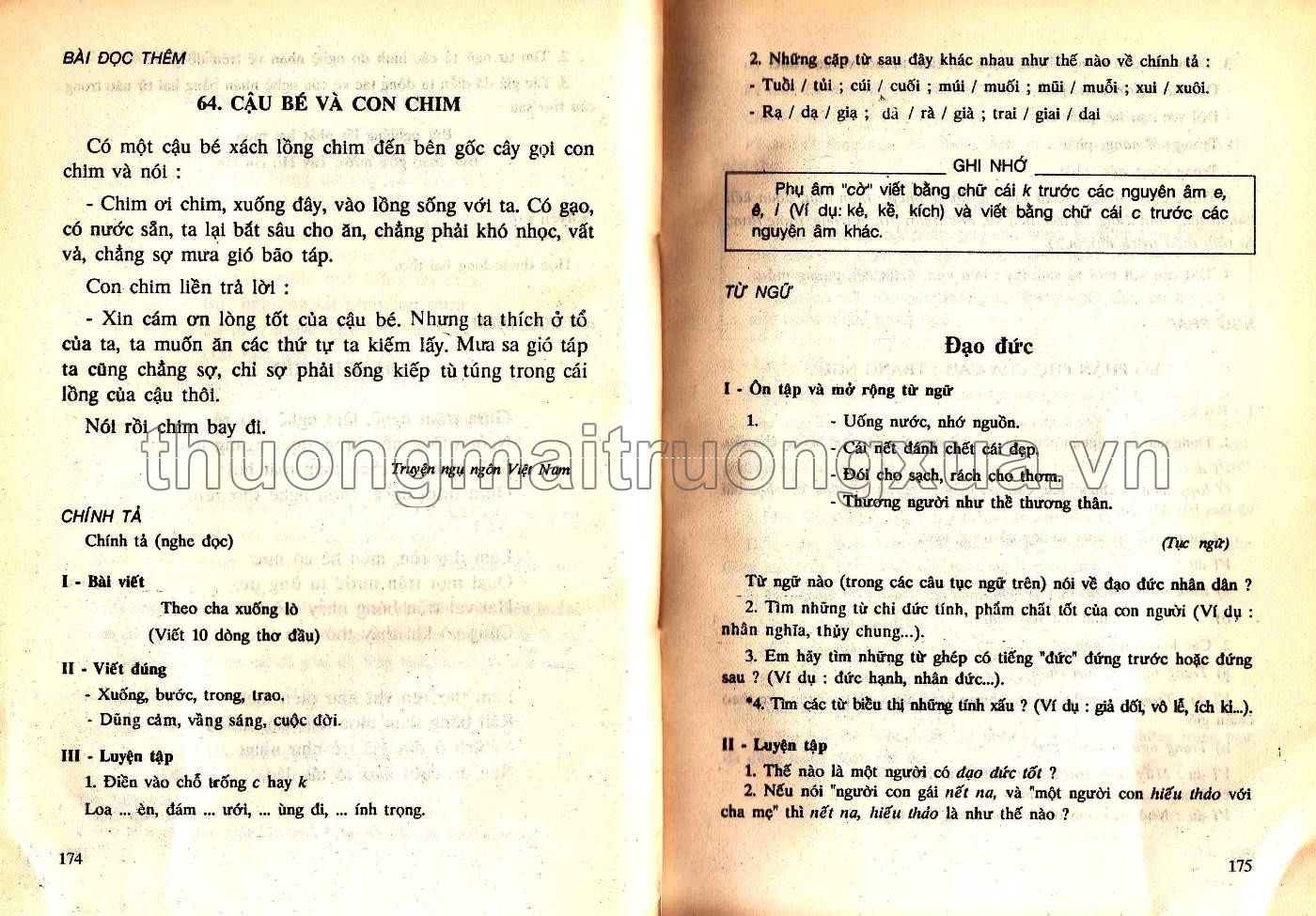 Tiếng Việt 4 phổ cập (1994) - Trang 300