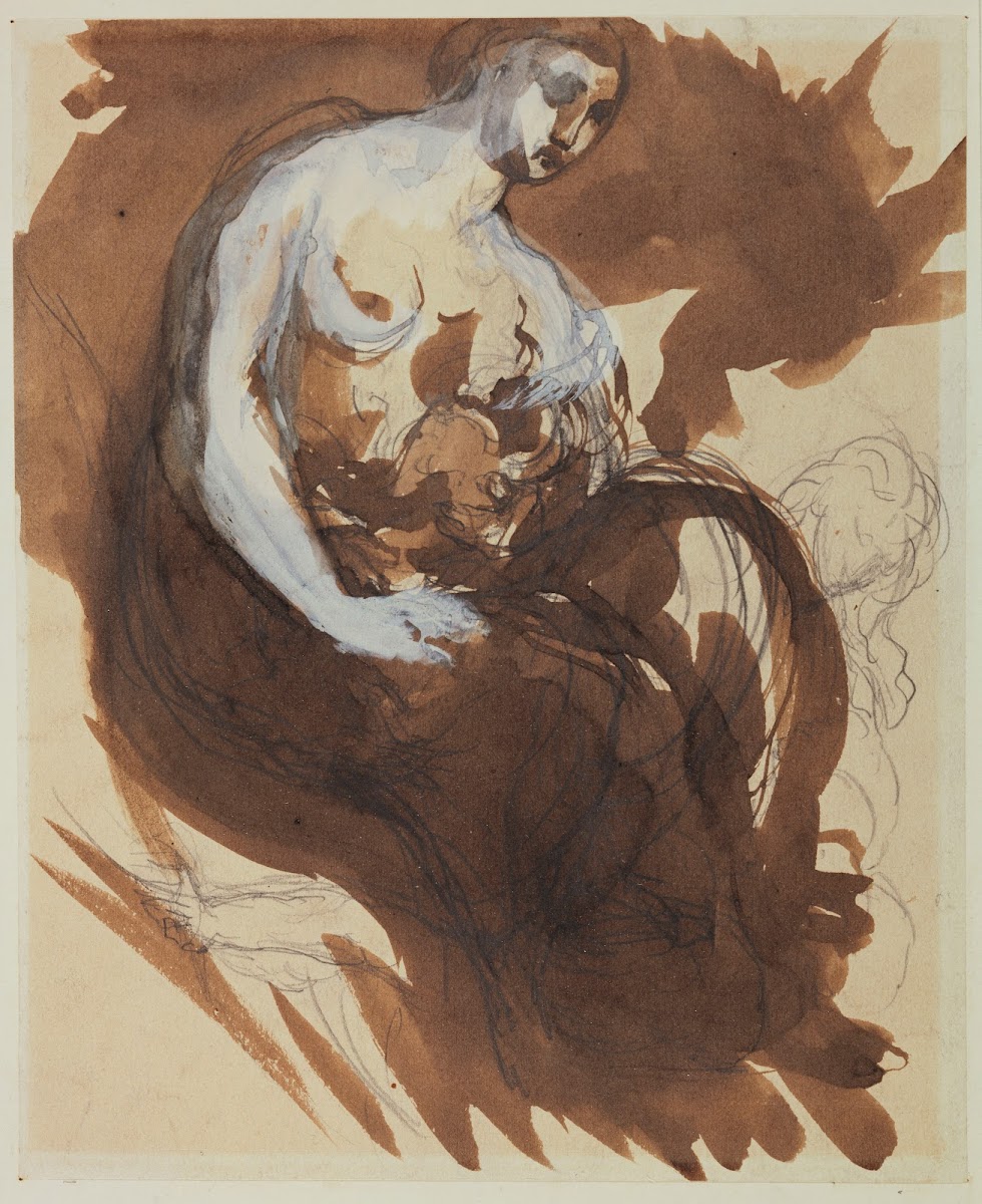 Le Sommeil Femme assise 1867