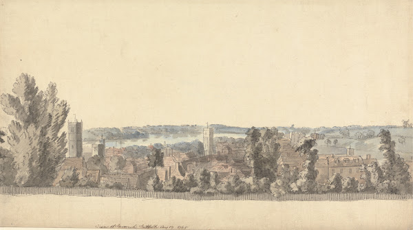 View of Ipswich Suffolk 1765