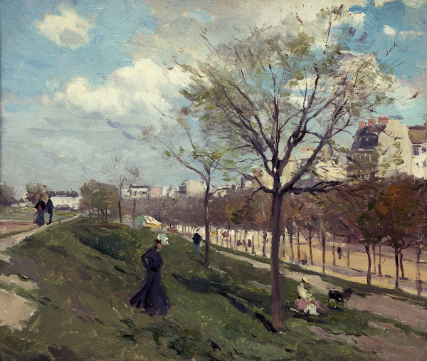 Les Fortifications boulevard Gouvion Saint Cyr 1902