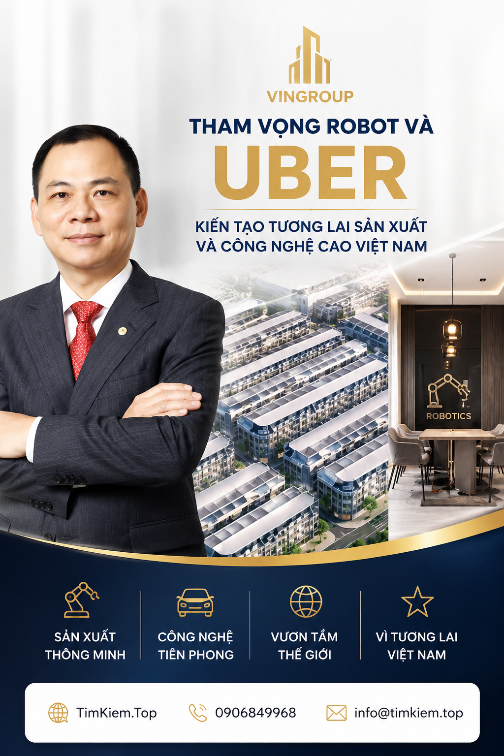PHẠM NHẬT VƯỢNG VÀ BƯỚC CỜ TỶ ĐÔ: TỪ ROBOT HÌNH NGƯỜI ĐẾN ĐẠI CHIẾN UBER TẠI ẤN ĐỘ #PhamNhatVuong #Vingroup #GSM #Uber #RobotHinhNguoi