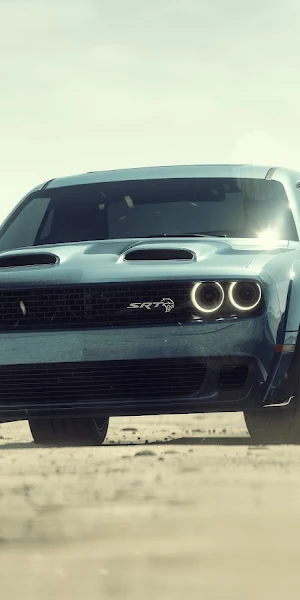 Challenger, SRT, Muscle Car, Dodge, Car 8K Wallpaper Background
