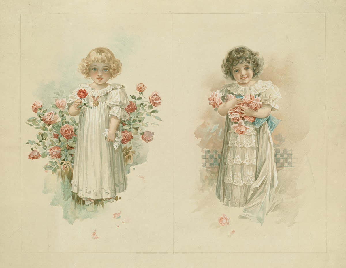 Girl with roses 18611897