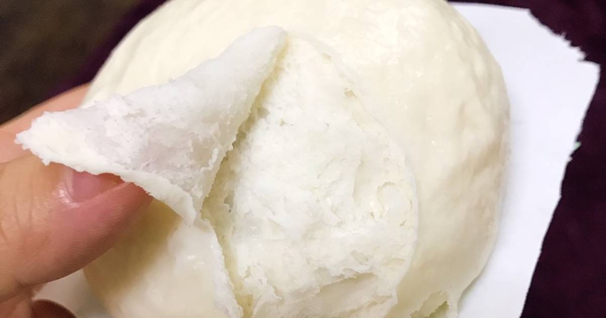 Bánh bao mềm mịn bông xốp tách vỏ