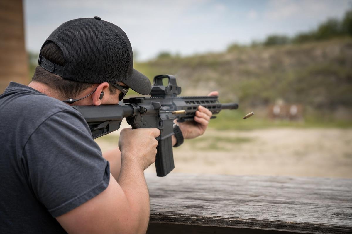 AR-15 short stroking ejection and lock-back testing