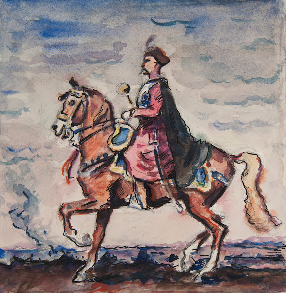 hetman na koniu Bohdan Zenobi Chmielnicki 1595  1657  1929 1940