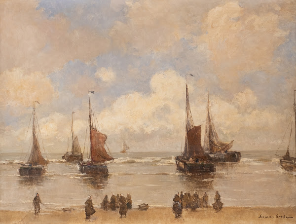 Landing Fishing Boats