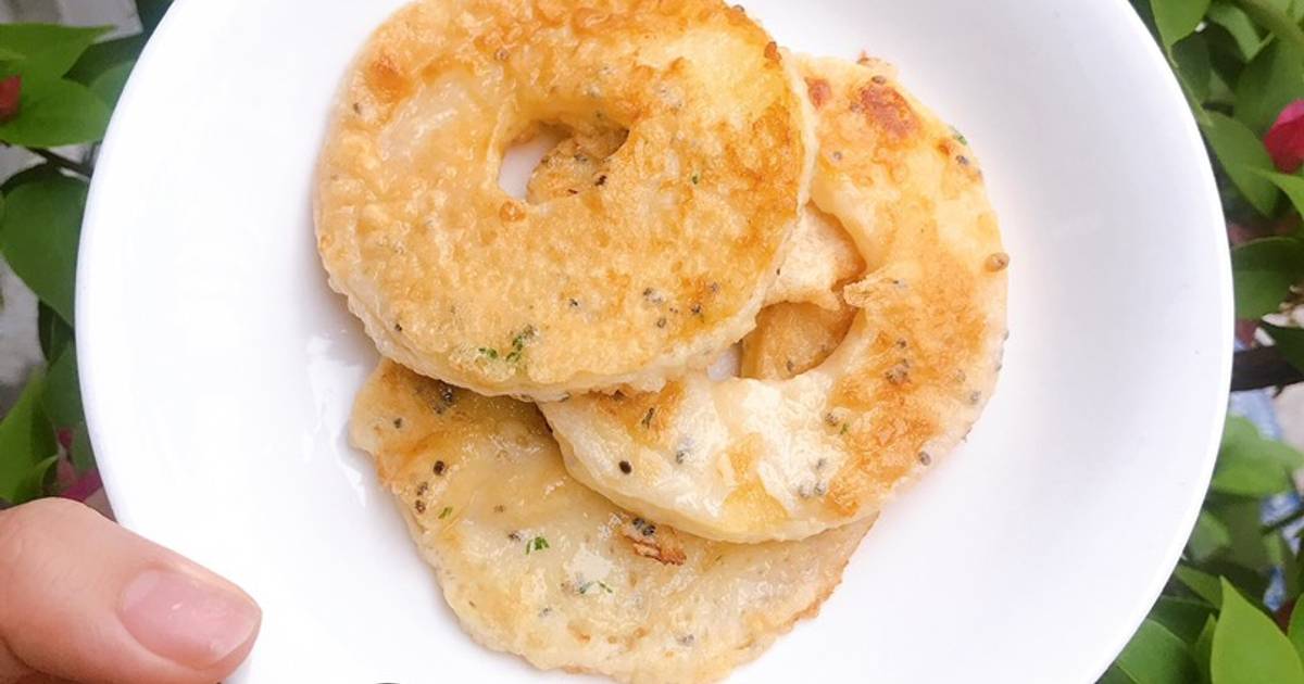 Bánh táo hạt chia(cho em bé)