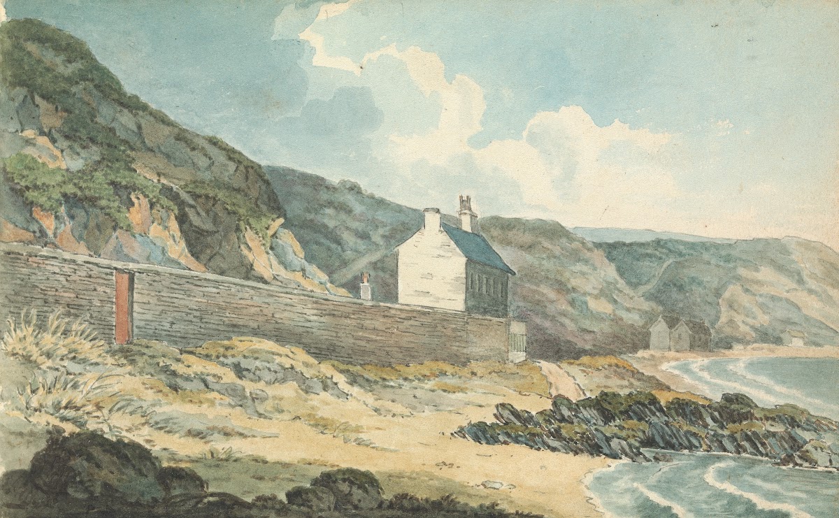 Houses on a Rocky shoreline