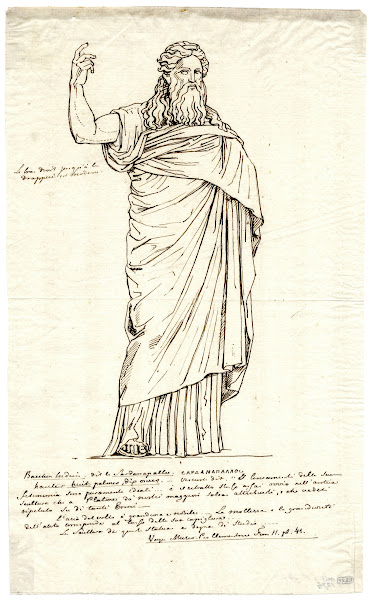 Standing Dionysos Sardanapalus Bacchus Indien