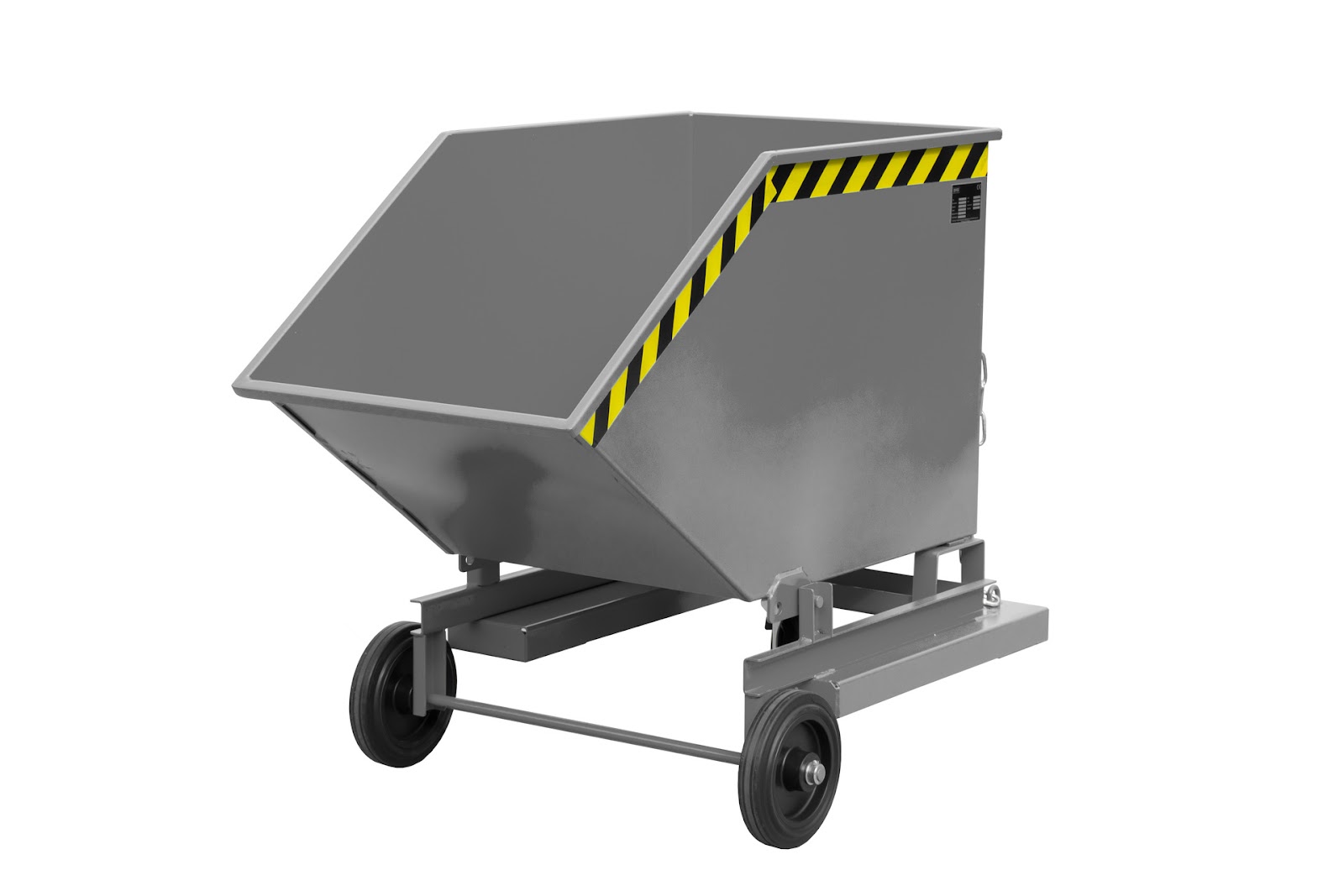 Spaander-containerwagen SKW-ET 400, gelakt, Muisgrijs
