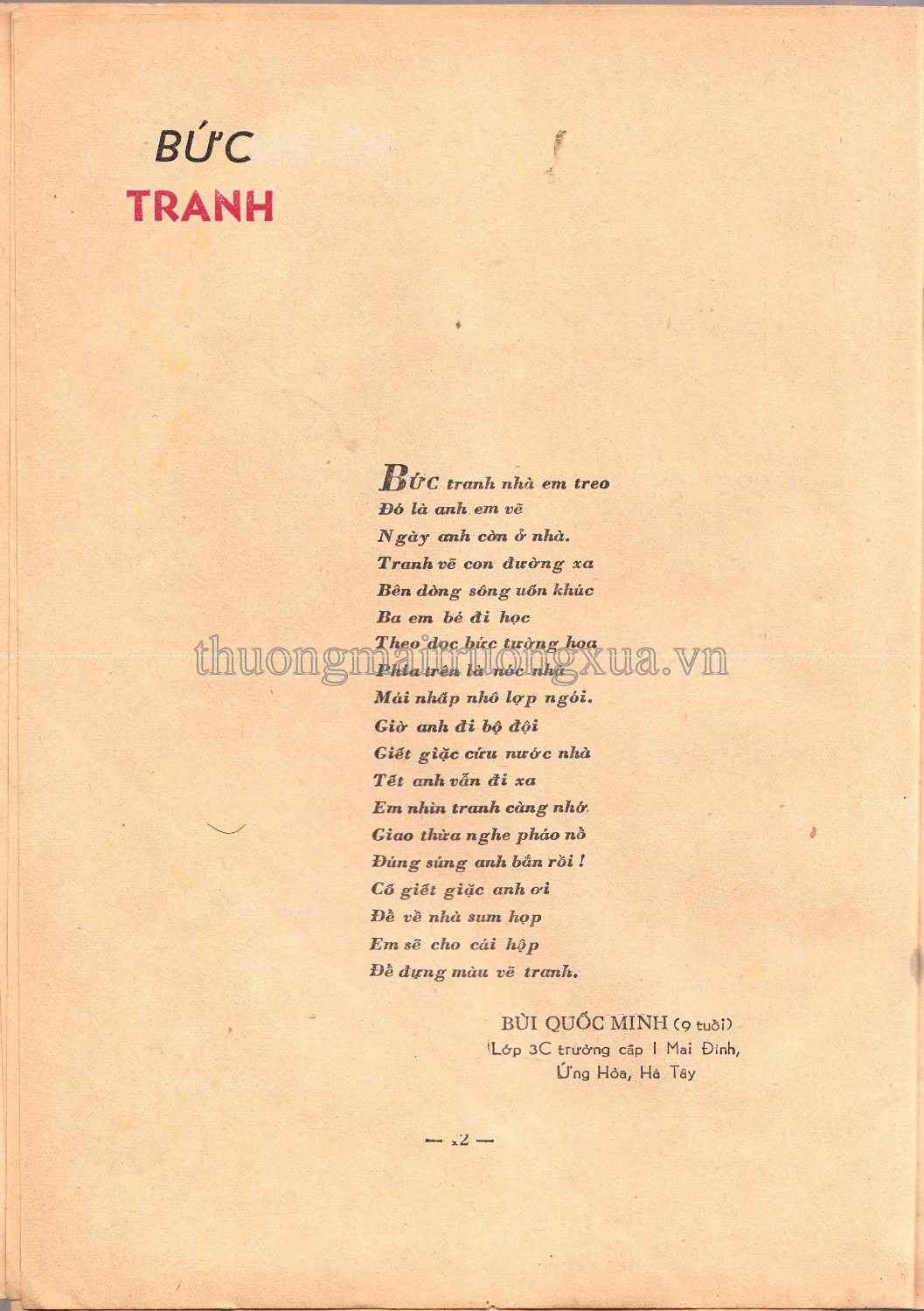 Bông hồng đỏ (Kim Đồng 1970) - Trang 10