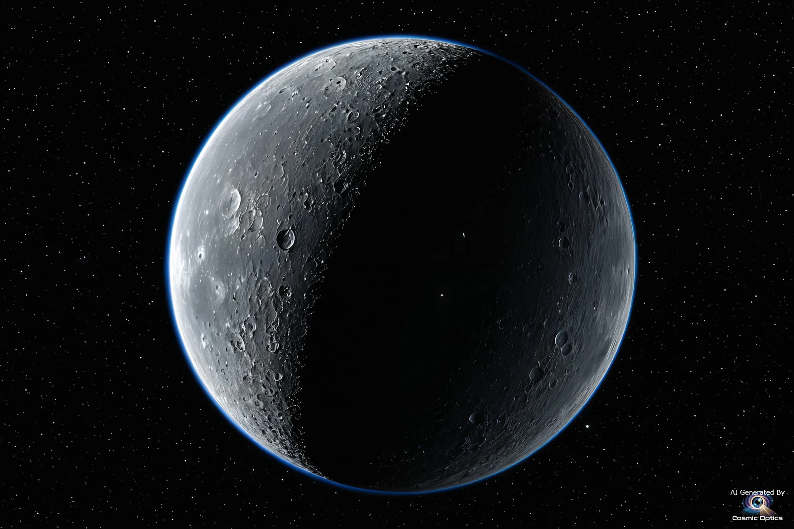 An authentic, photorealistic astronomical photograph of the dwarf planet Haumea floating in the abso_00039