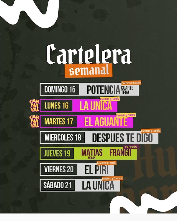 60 Noches en Huber