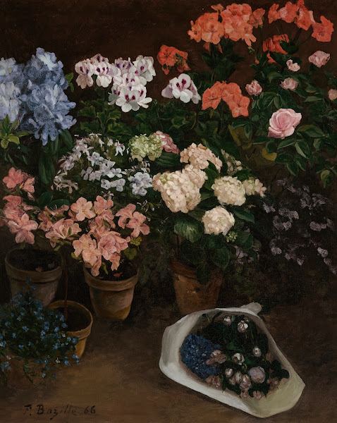Pot de fleurs 1866