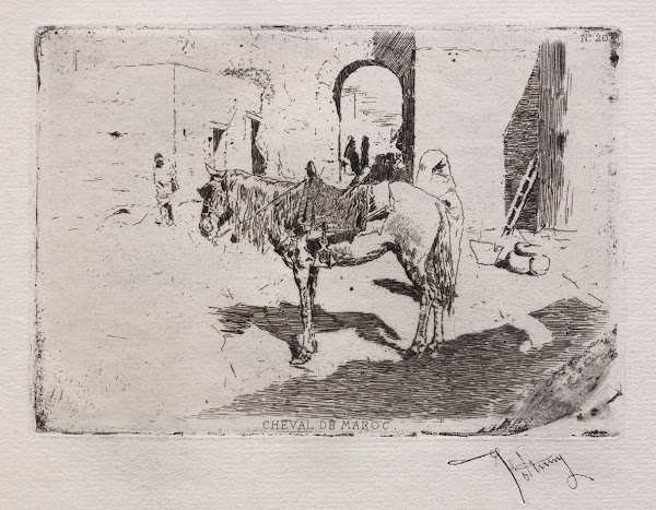 Moroccan Horse c 1862