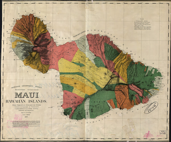Maui Hawaiian islands 1885