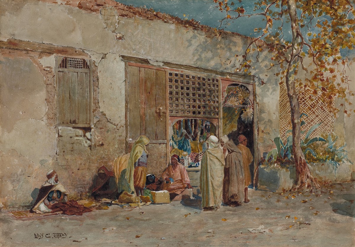 Moroccan Scene c 1871