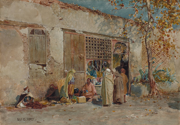 Moroccan Scene c 1871