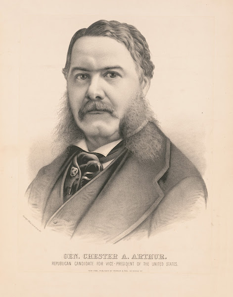Gen Chester A Arthur Republican candidate for vice president of the United State