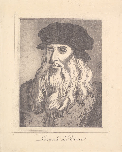 Characaturas by Leonardo da Vinci Pl02