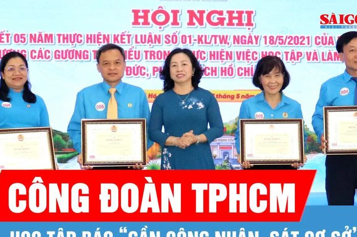 Công đoàn TPHCM học tập Bác 'gần công nhân, sát cơ sở' - Báo Sài Gòn Giải Phóng