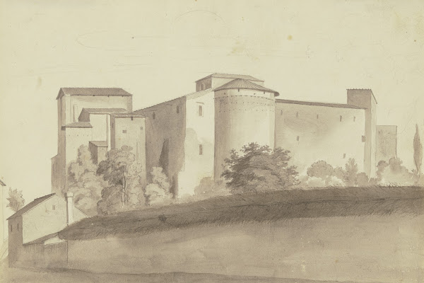 Building complex in Rome 1820