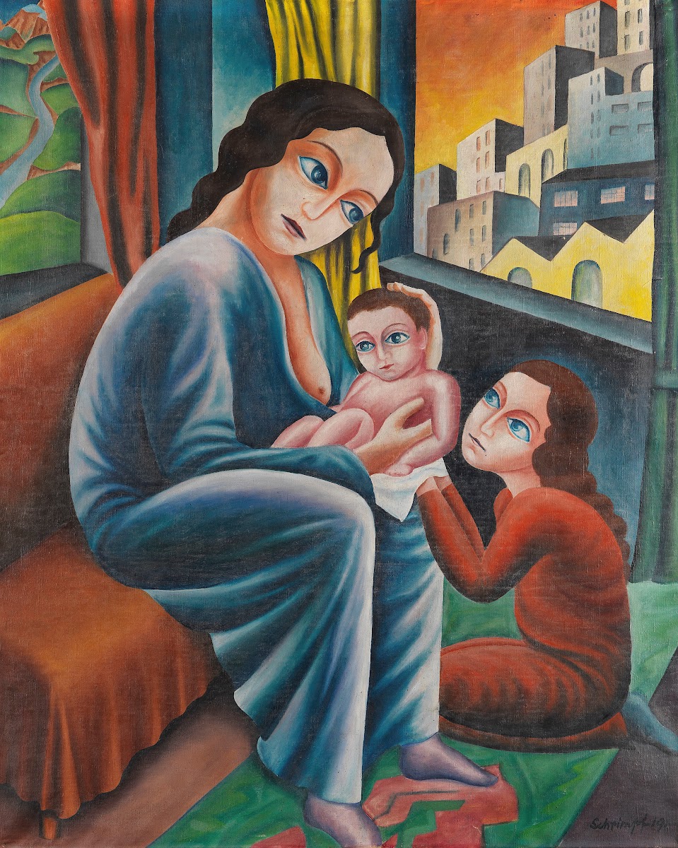Stillende Mutter 1919