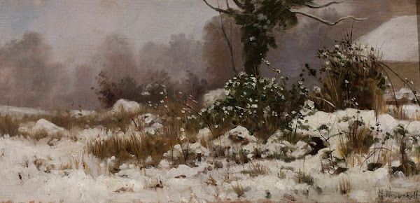 Winter landscape between 1903 and 1904