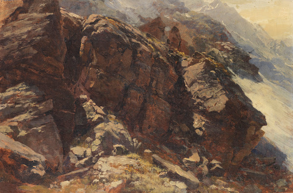 Hochgebirgsstudie 1870