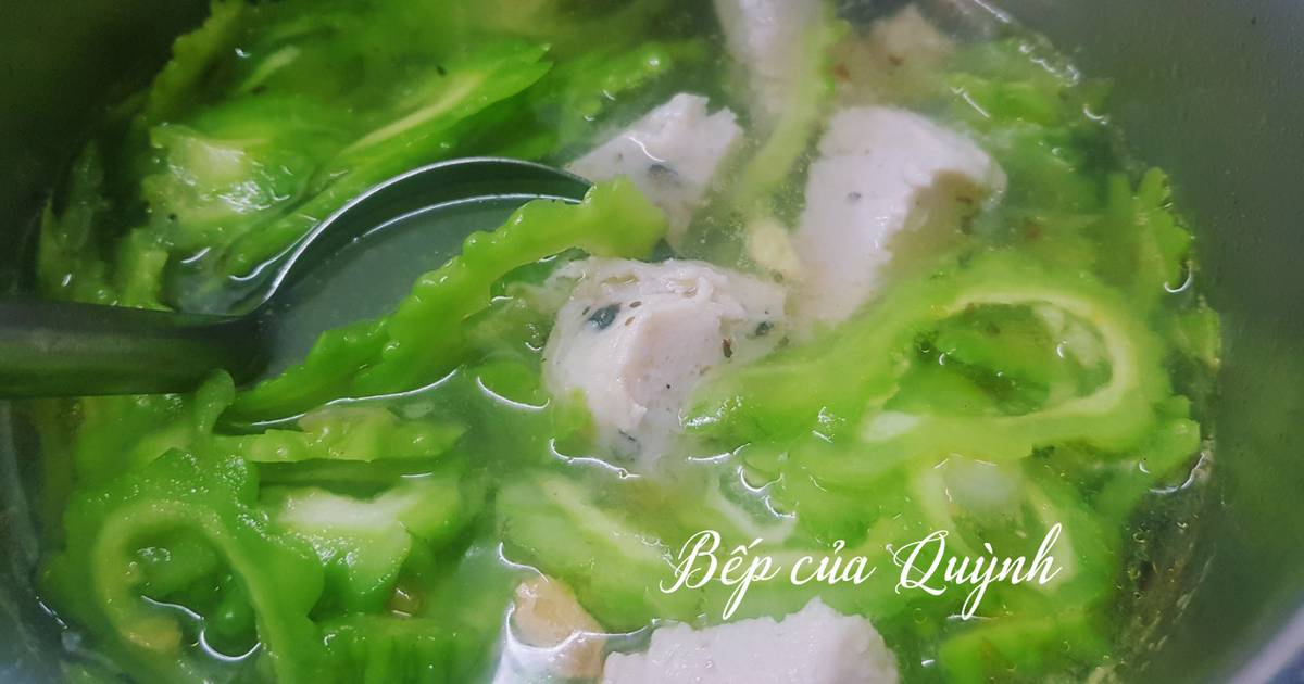Khổ qua nấu chả cá