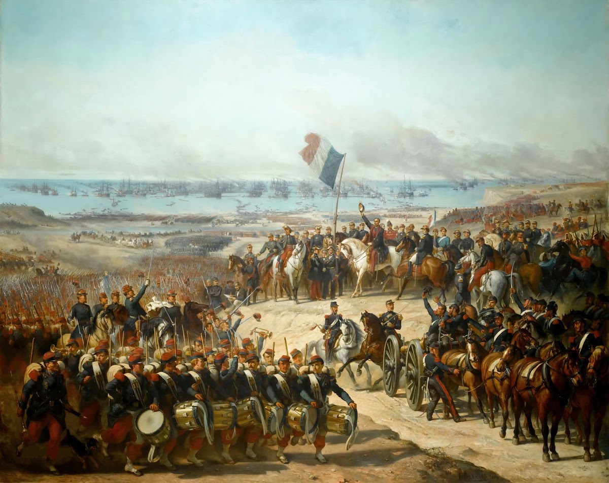 Débarquement de larmée française à Old Port Crimée 14 septembre 1854 1859