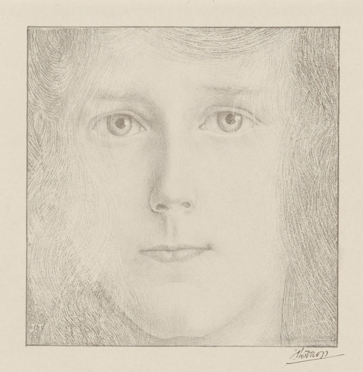 Portret van Willy Timmerman 1895