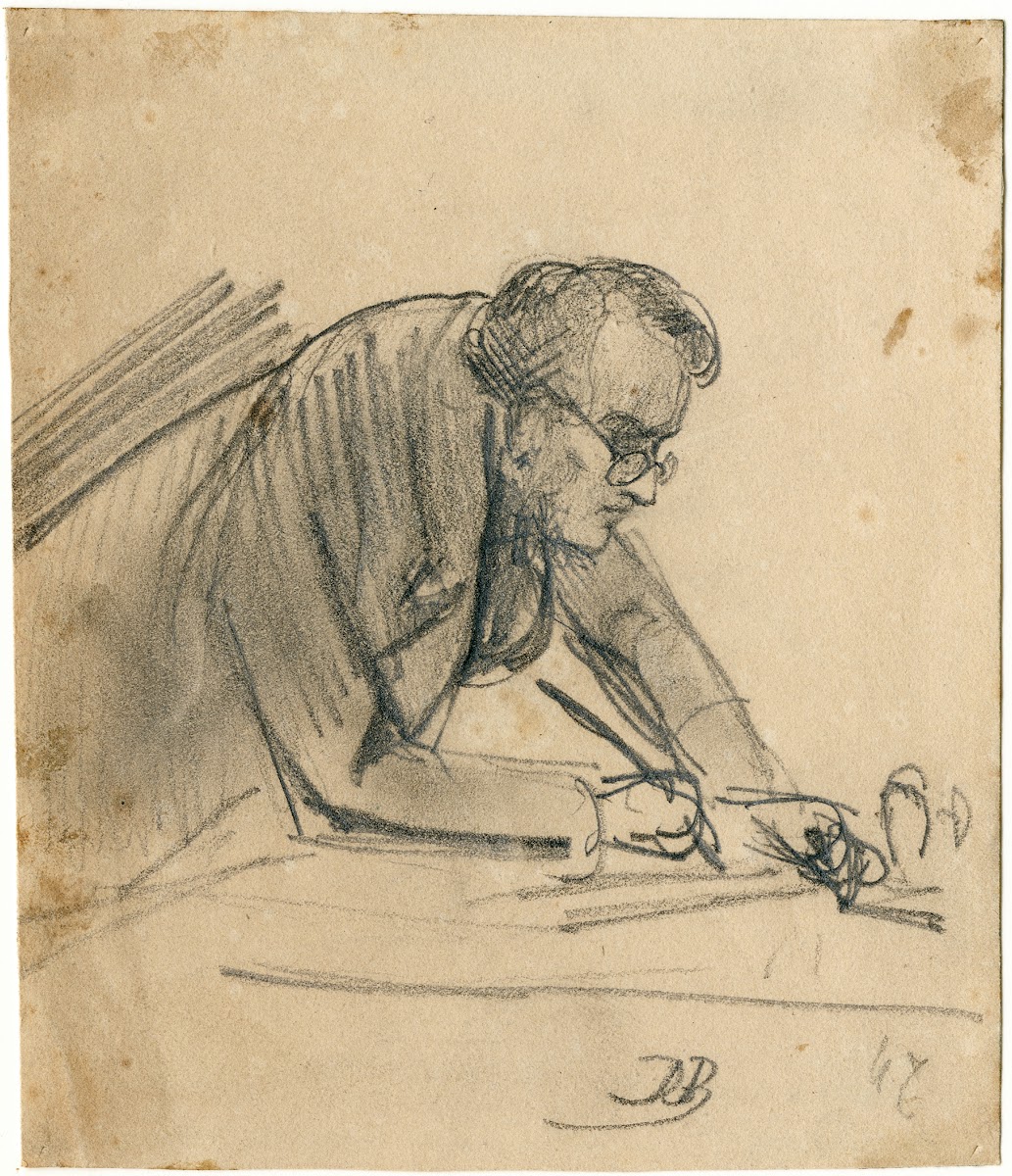 Man writing