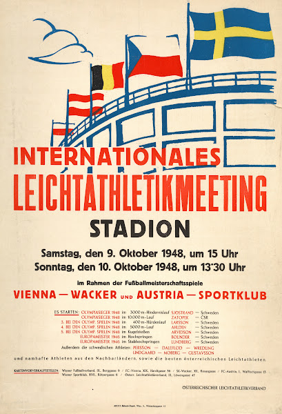 INTERNATIONALES LEICHTATHLETIKMEETING STADION 1948