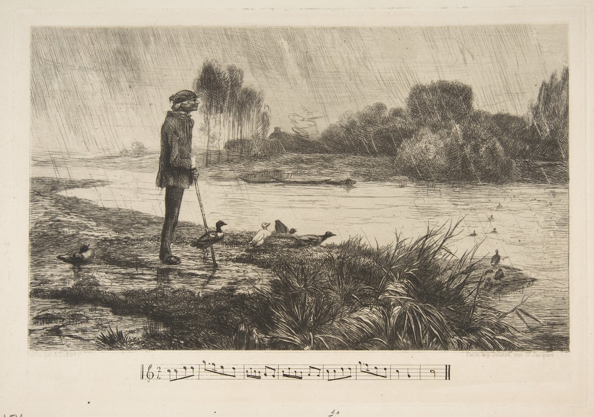 Les Canards lont bien passée 1856