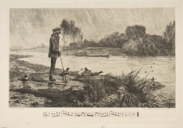 Les Canards lont bien passée 1856