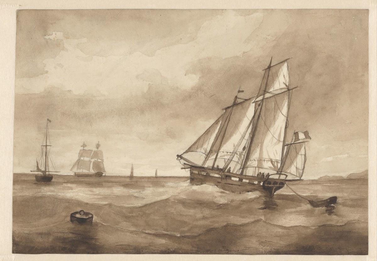 Schepen op zee 1870 1923