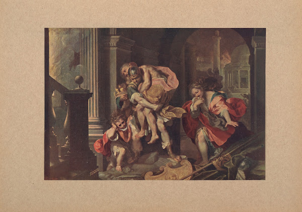 Federico Barocci Incendio di Troia 1910