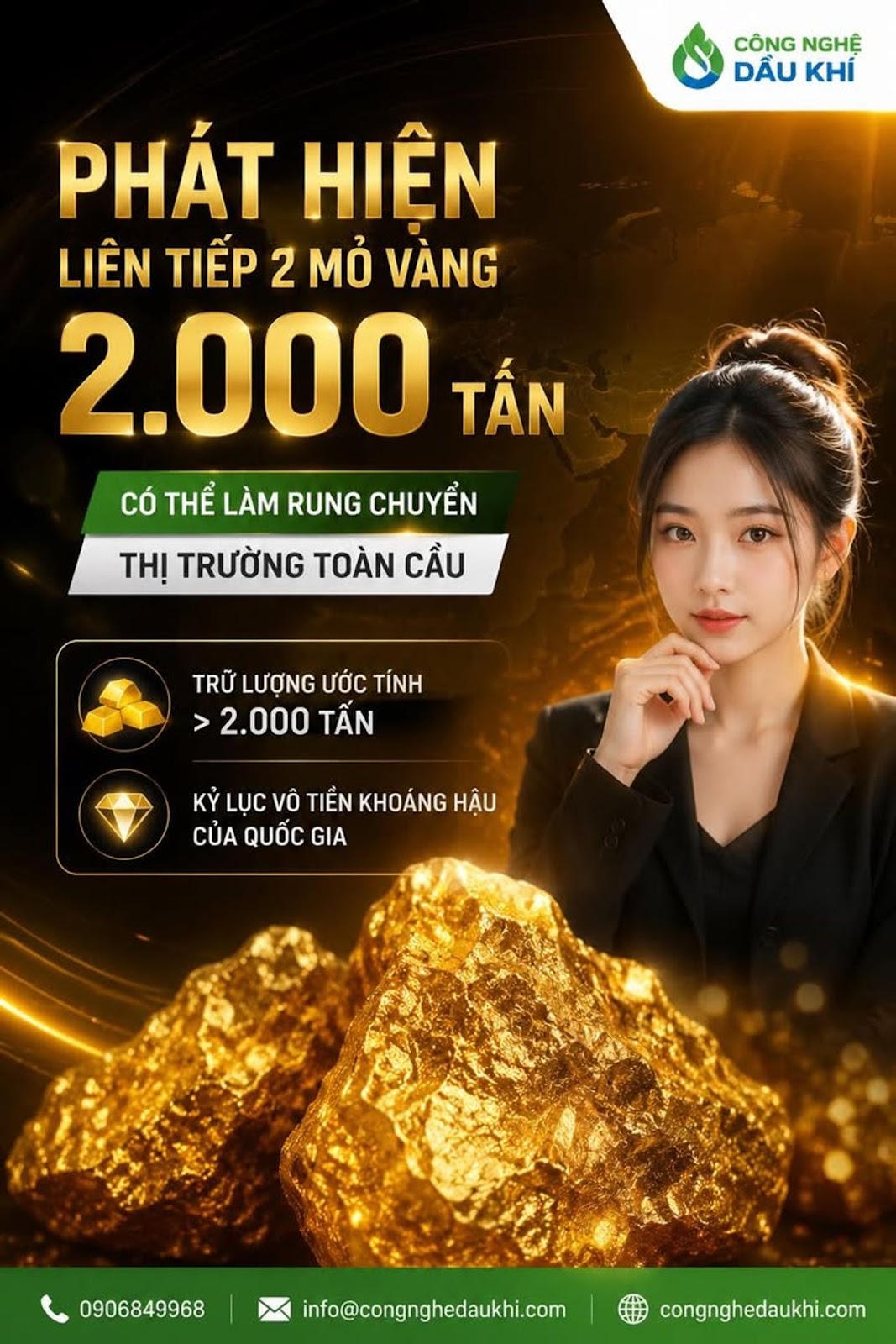 Trung Quốc phát hiện liên tiếp 2 siêu mỏ vàng hơn 2.000 tấn có thể làm đảo chiề...