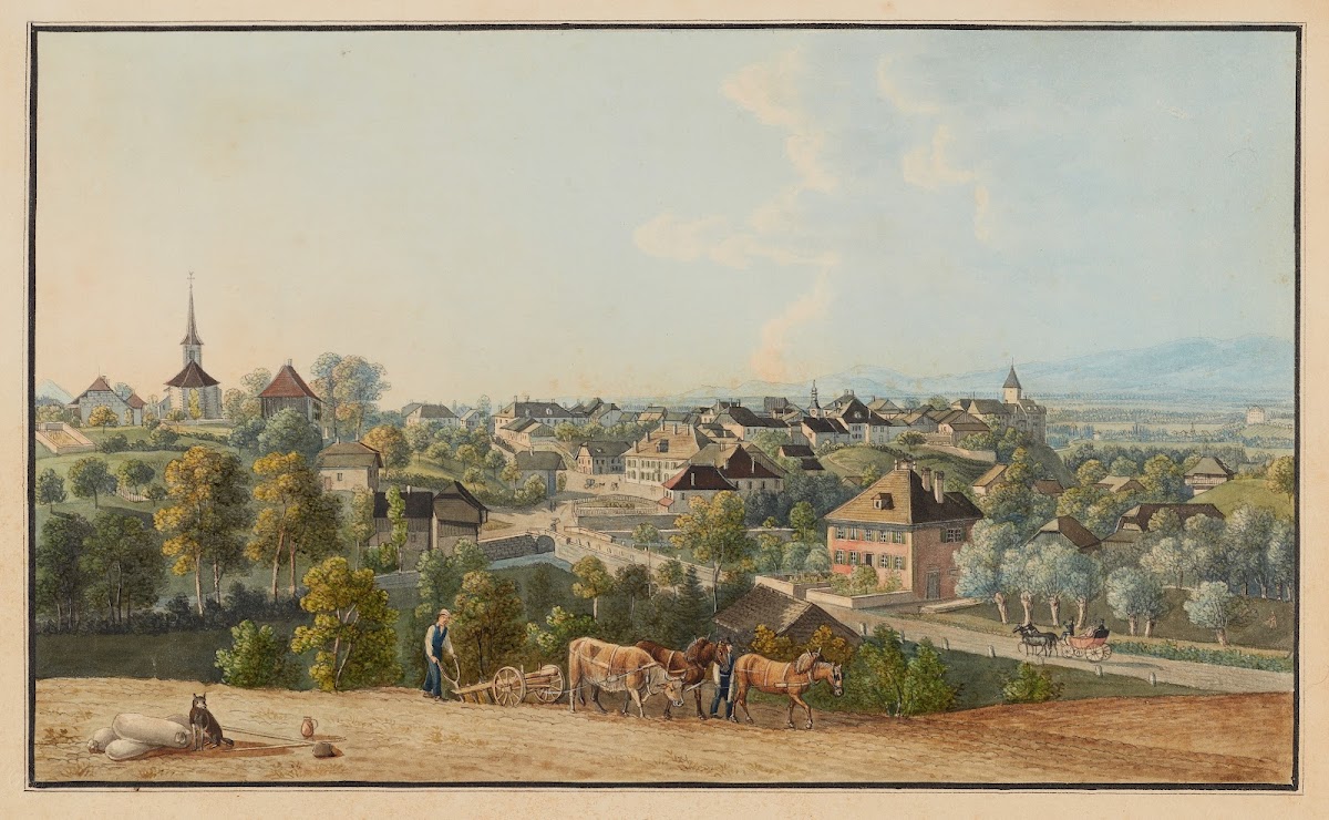 Echallens côté du midi 1915 1945